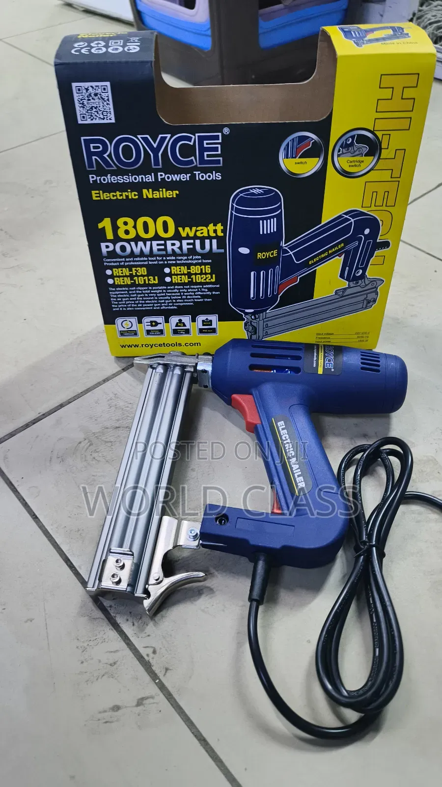 Royce Electric Nailer 1800watts