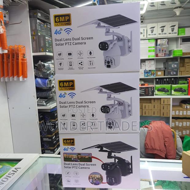 6mp Ubox Dual Solar Camera Available - main view