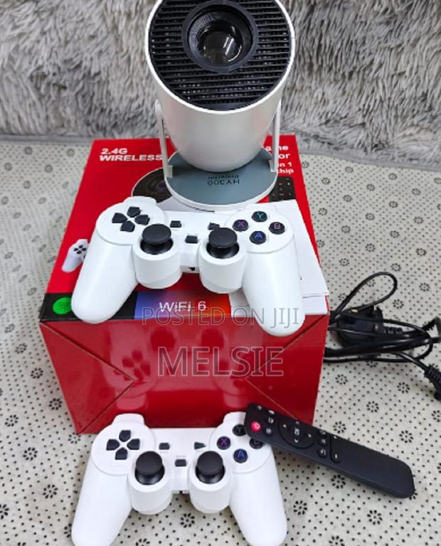 Home Projector Android11 System 1080p 64gb Games Hy300 - thumbnail 3