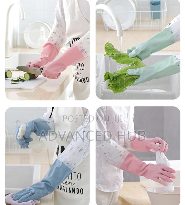Long Silicon Waterproof Kitchen/Household Gloves