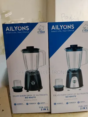 Blender W/ 1.8l Jug - Grind Blend 2-in-1! Tyb-205"