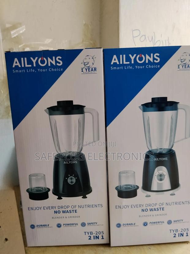 Blender W/ 1.8l Jug - Grind Blend 2-in-1! Tyb-205"