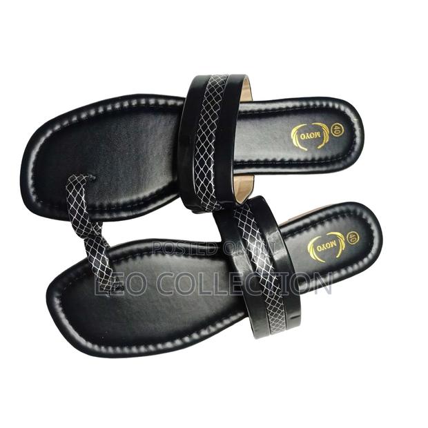Moyo Women Sandals White, Black, Cream and Blue - thumbnail 4