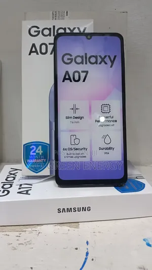 New Samsung Galaxy A07 128 GB Gray