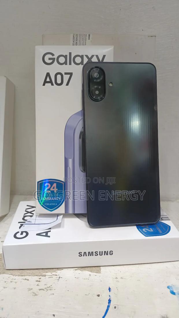 New Samsung Galaxy A07 128 GB Gray - thumbnail 3