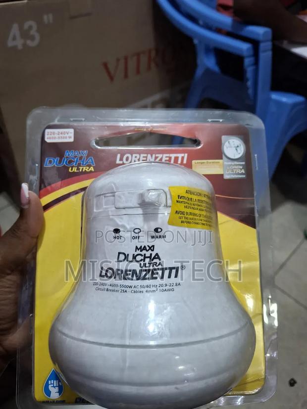 Lorenzetti Maxi Ducha Ultra Instant Shower Head. - main view
