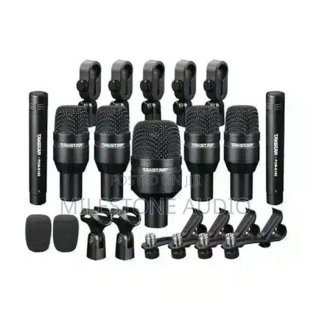 Takstar DMS-7as Wired Microphone Mic Kit for Drum Set - main view
