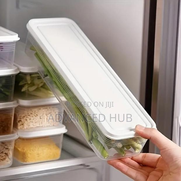 Refrigerator Herb Storage Boxes/ Fresh Keeping With Lid - thumbnail 3
