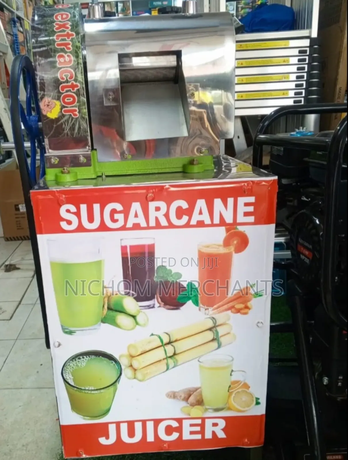 Manual and Electric Sugarcane Machine/Sugarcane Juice Extractor