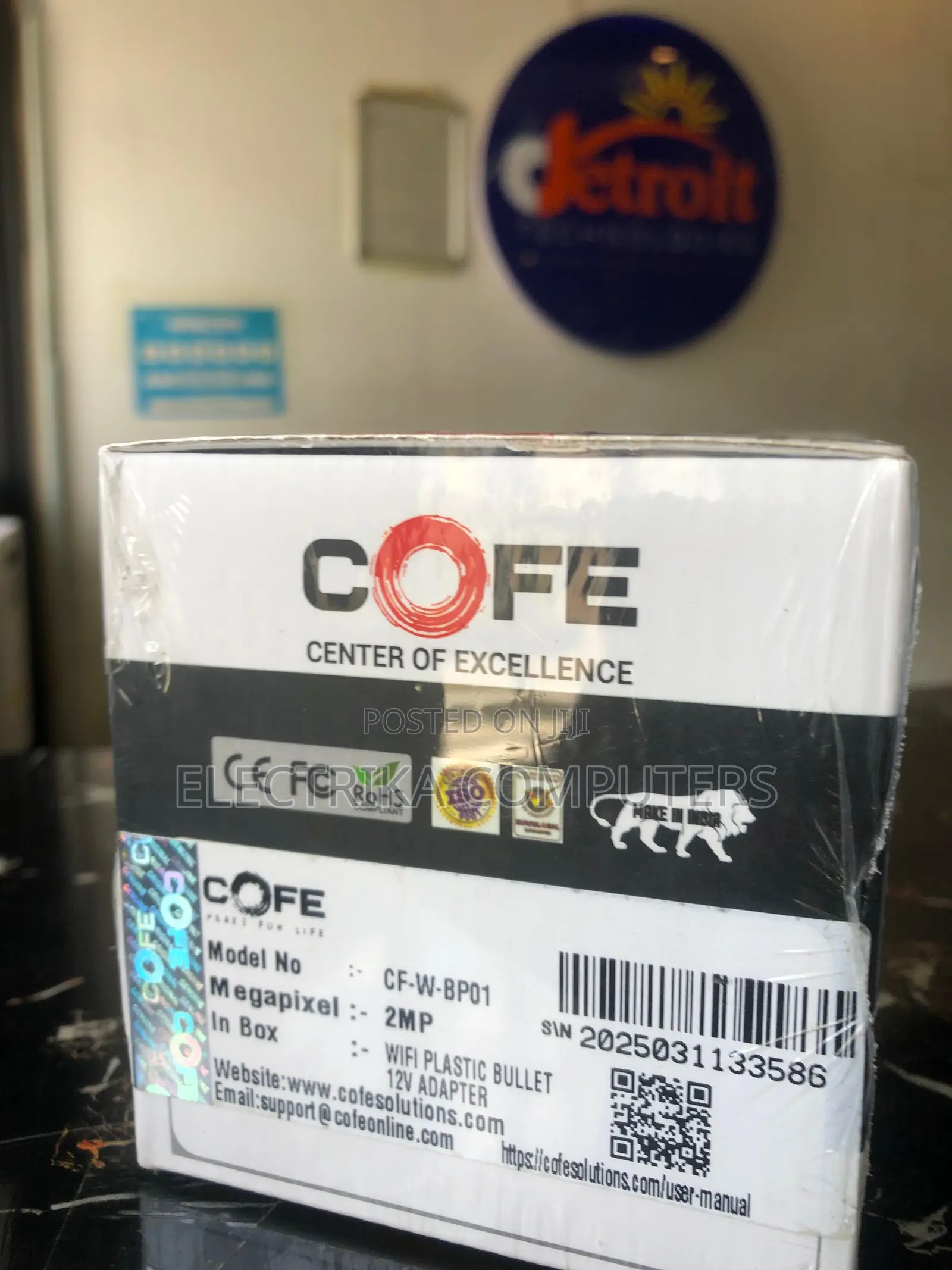 Cofe Lastic Bullet Camera
