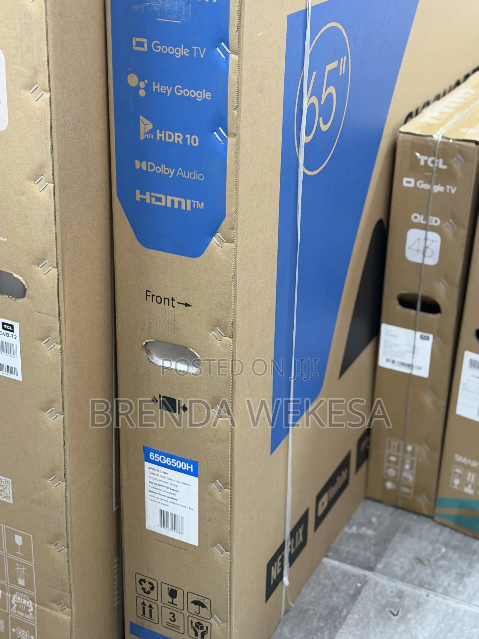 Skyworth 65’ Uhd Google Tv G6500h