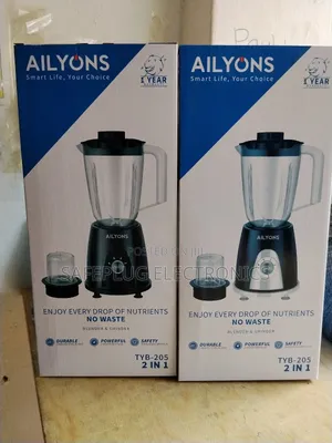 Ailyons 2-in-1 Blender (Blue) - 350w Motor, 1.8l -