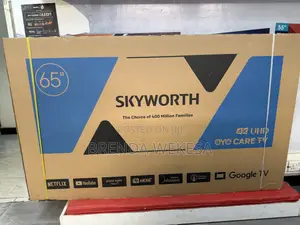 Skyworth 65’ Uhd Google Tv G6500h