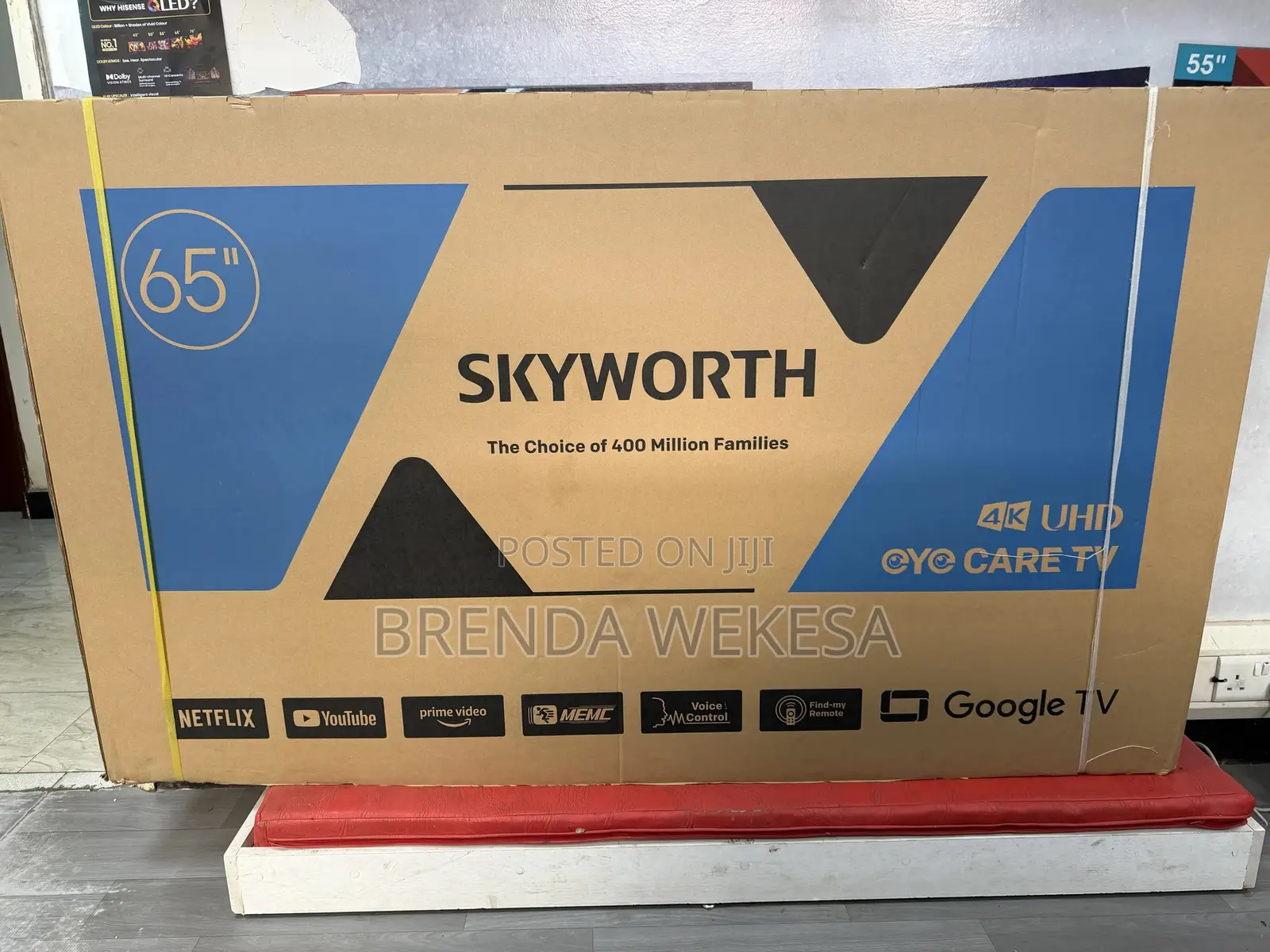 Skyworth 65’ Uhd Google Tv G6500h