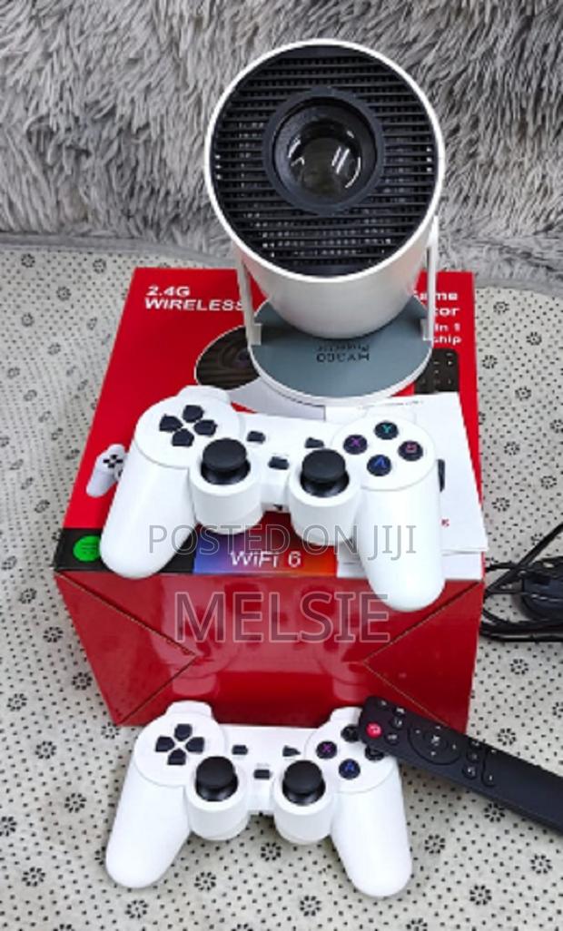 1080p 64gb Games Hy300 Video Game Console Mini Portable Projector