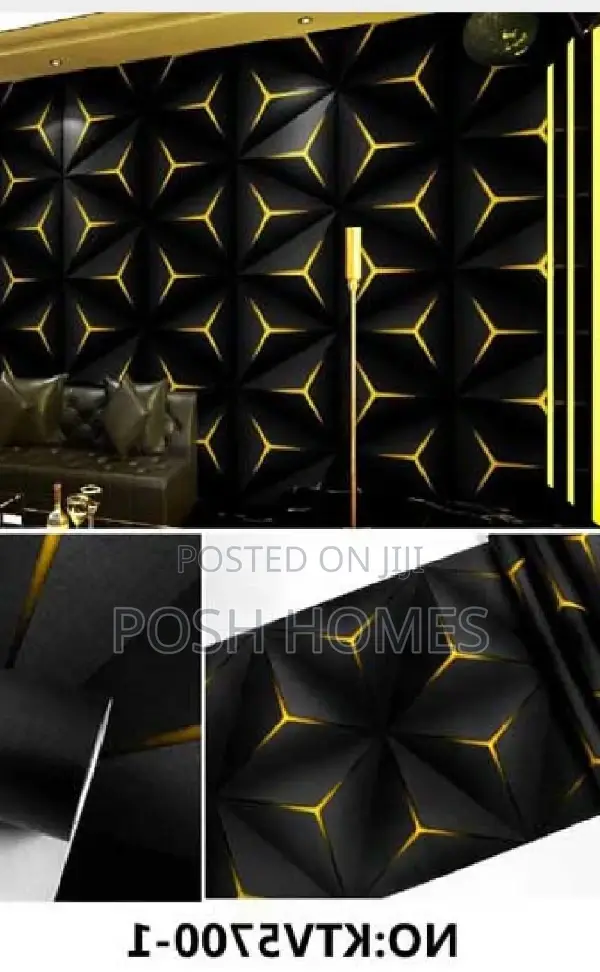 Stared Yellow Decorative Wallpapers