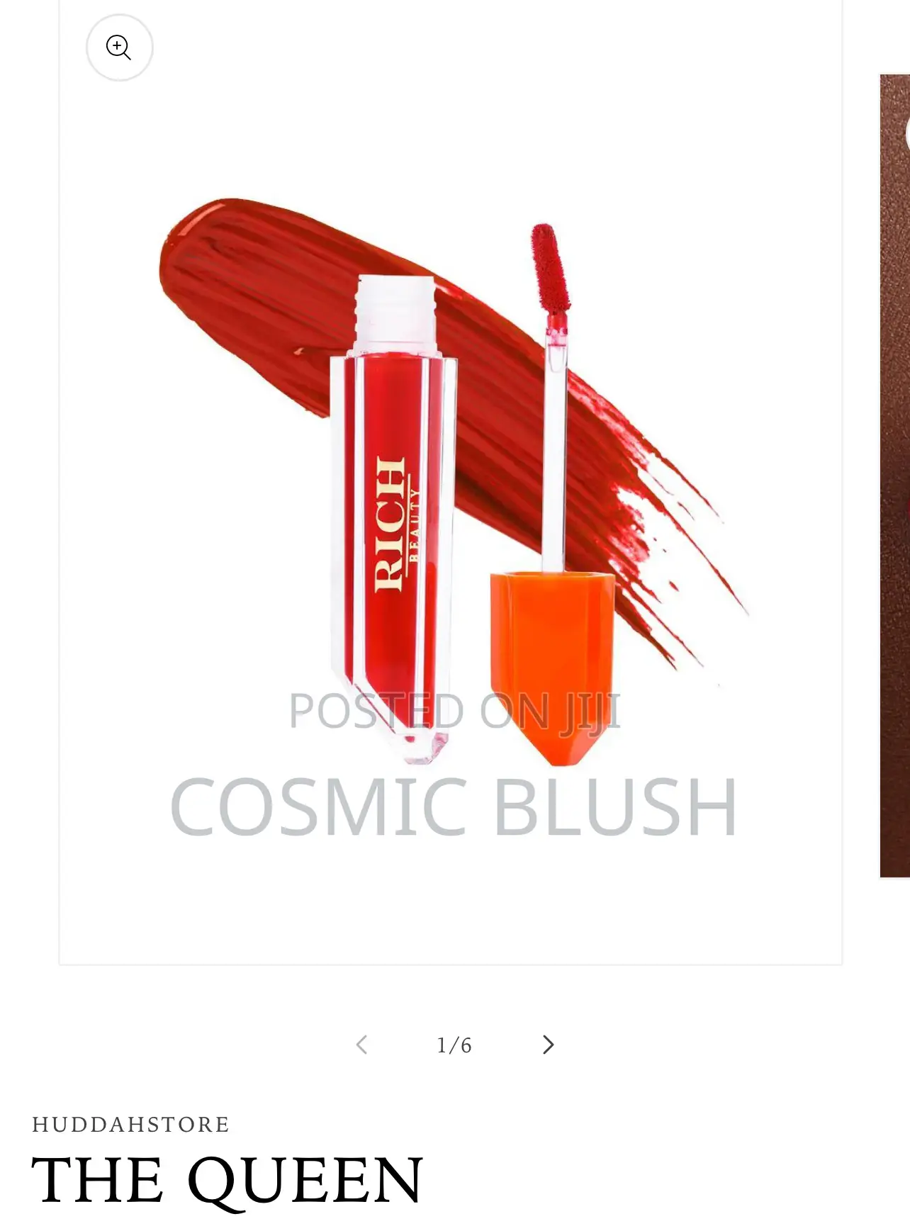 The Queen Lipstick From Rich Beauty by Huddah