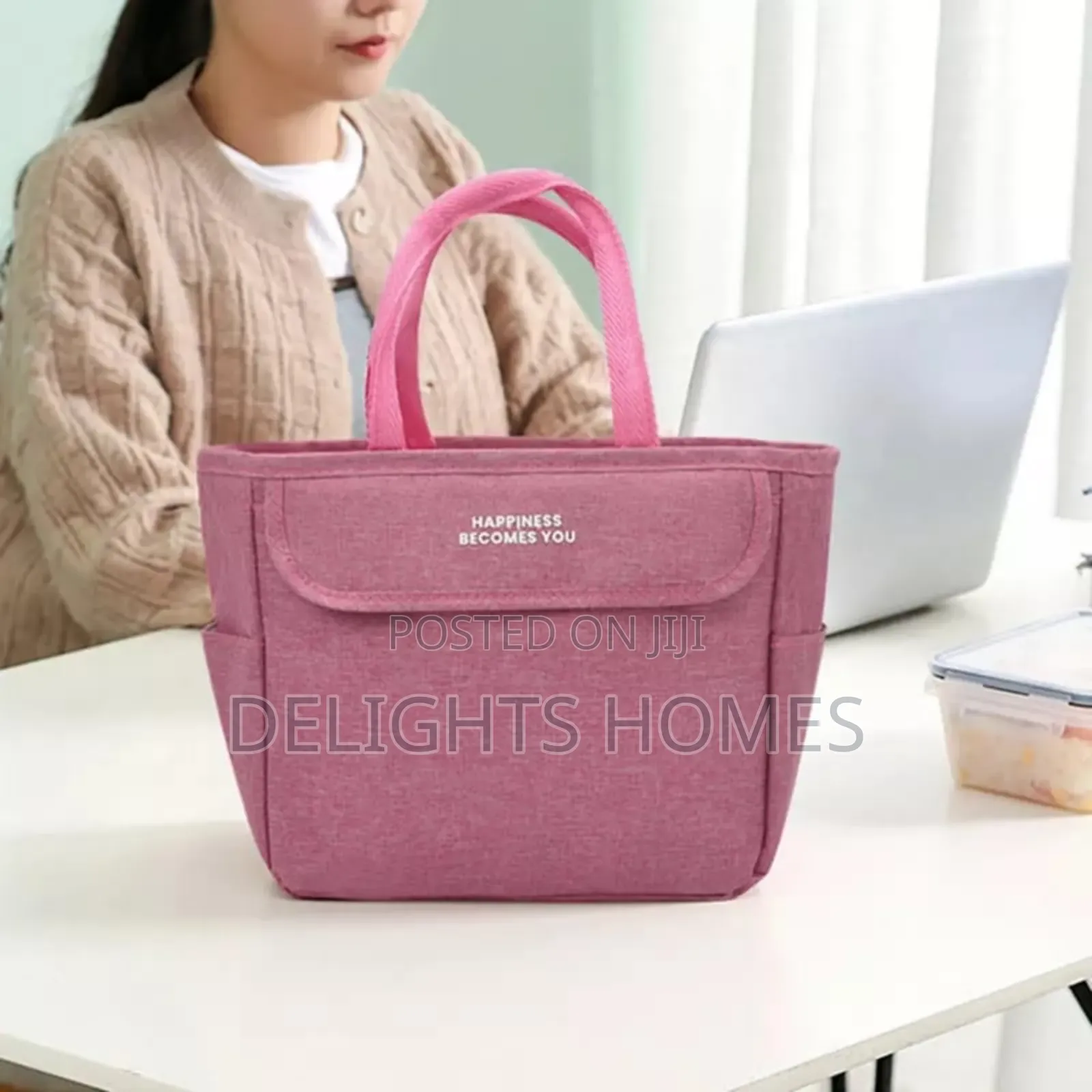 Thermal Insulated Lunch Bag for Women-Tet