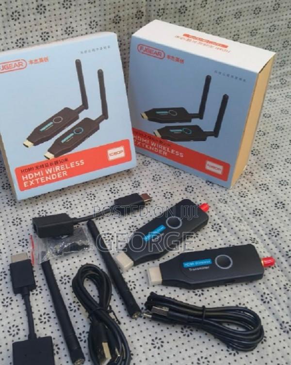 The Mini Fjgear Hdmi Wireless 50m Extender.
