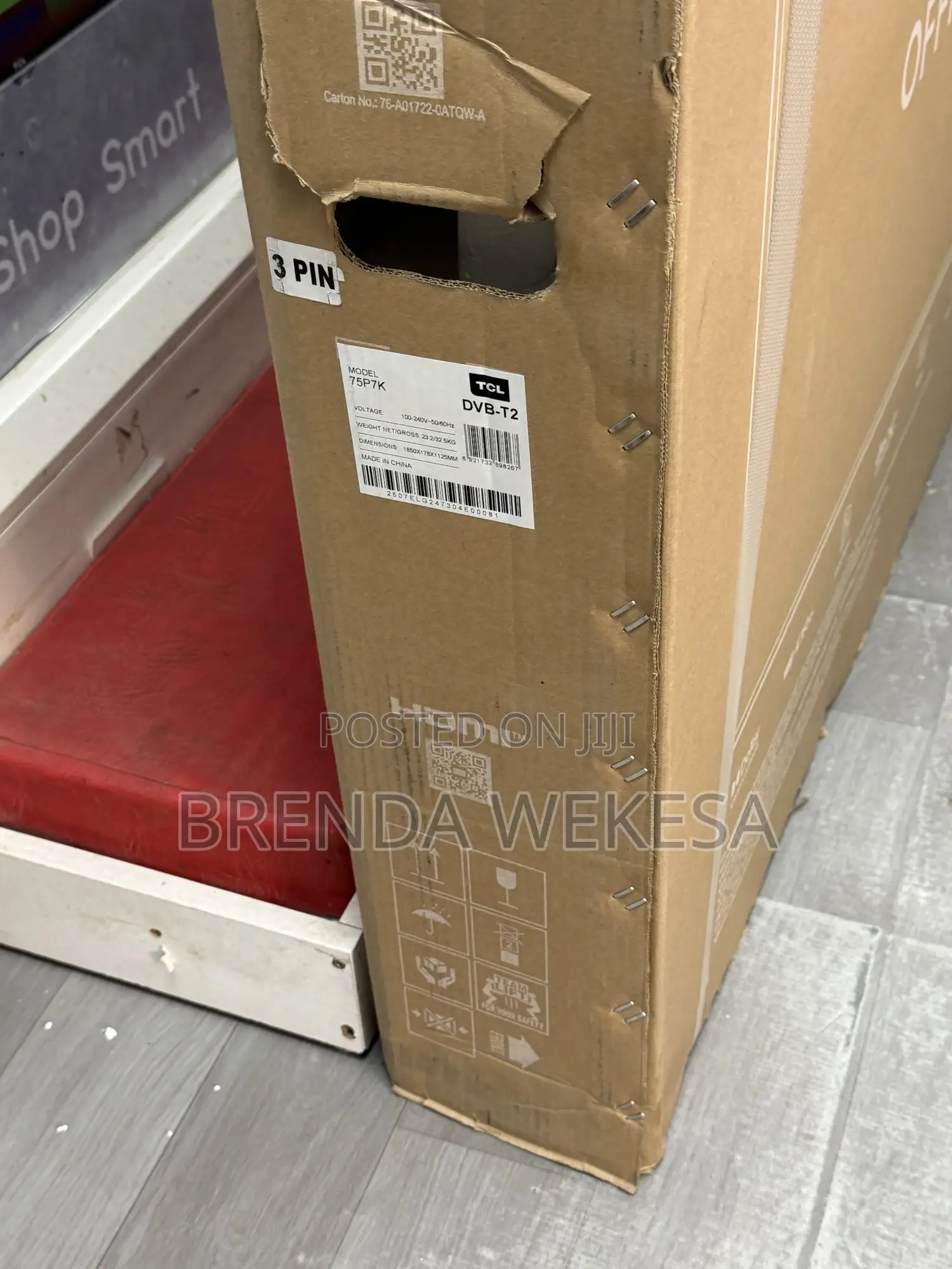 TCL 75’ P7k Qled-Google Tv