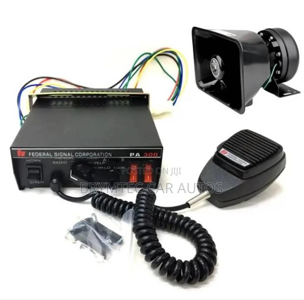 Warning Siren With Vip Lights - main view