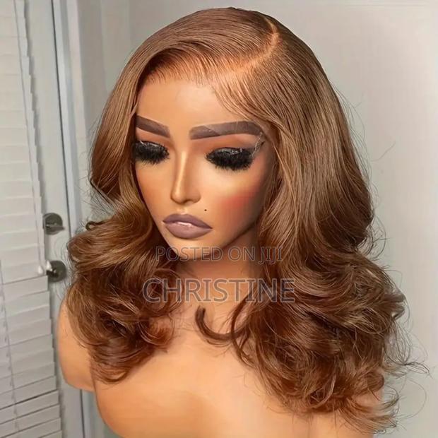 Pure Human Hair Wavy Wigs - thumbnail 2