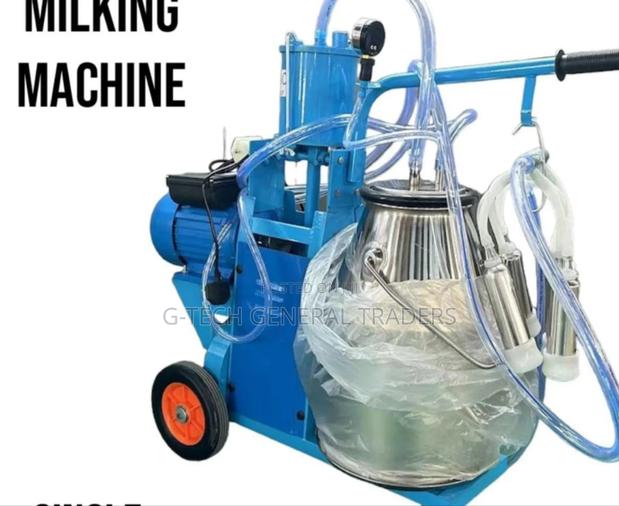 Single Cylinder Commercial Milking Machine - main view