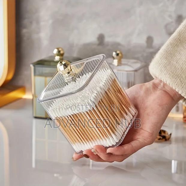 Transparent Cotton Swab Storage Box - thumbnail 3