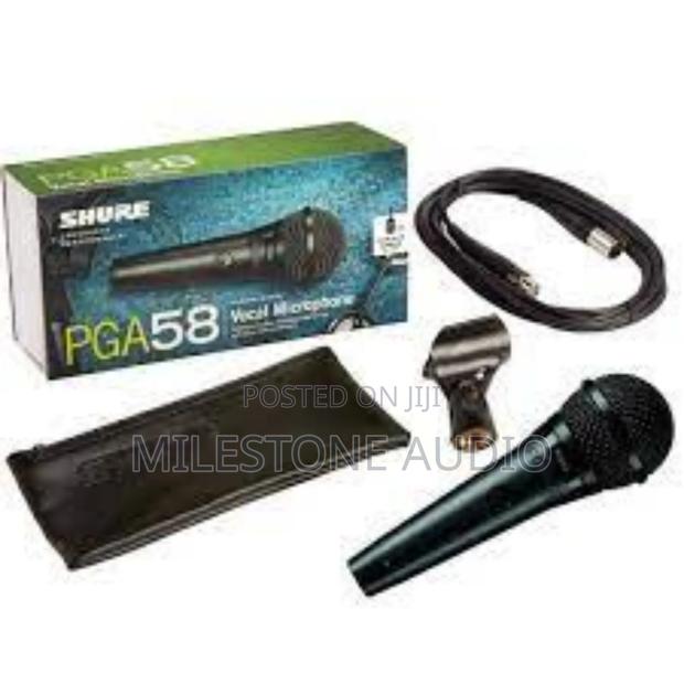 Shure Pga 58 Cardioid Dynamic Vocal Microphone
