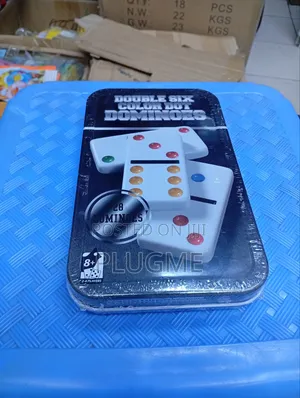 Double Six Color Dot Dominoes Set 28 PCS