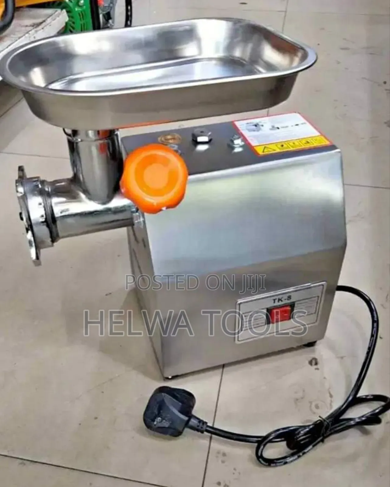 Electric Commercial Meat Mincer 8"