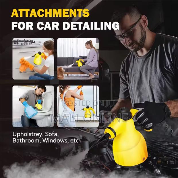 220v Handheld High Temperature Steam Cleaner 1200w High Pressure - thumbnail 3