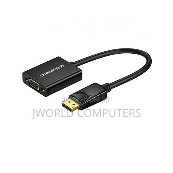 Ugreen Mini Displayport to Hdmi/Vga/Dvi Converter (Black) - Md114