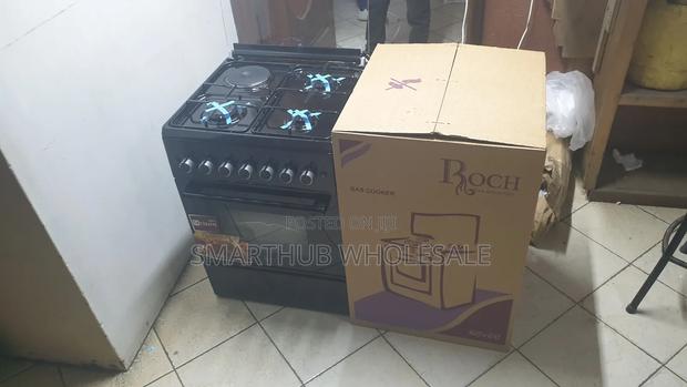 Turkey Roch 60 by 60 3+1 Black Standing Cooker