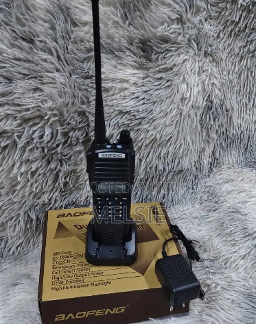 Baofeng Uv-82 Walkie Talkie – Dual-Band Outdoor Emergency Use