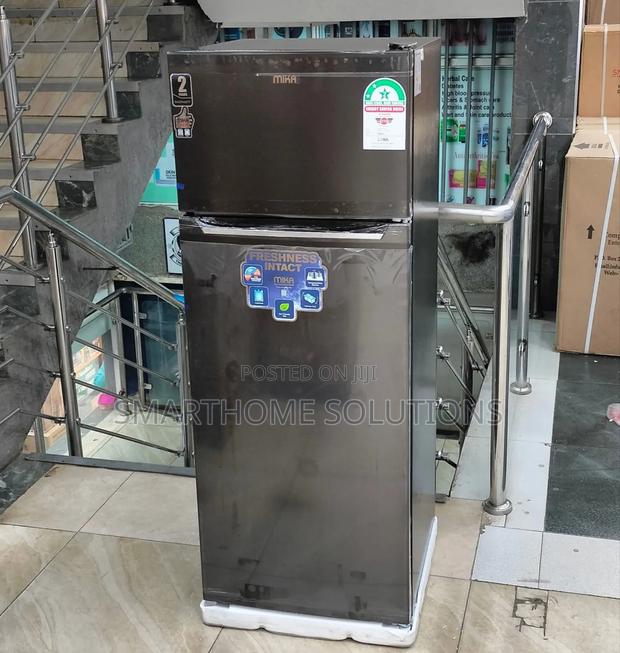 Mika 211l Double Door Refrigerator