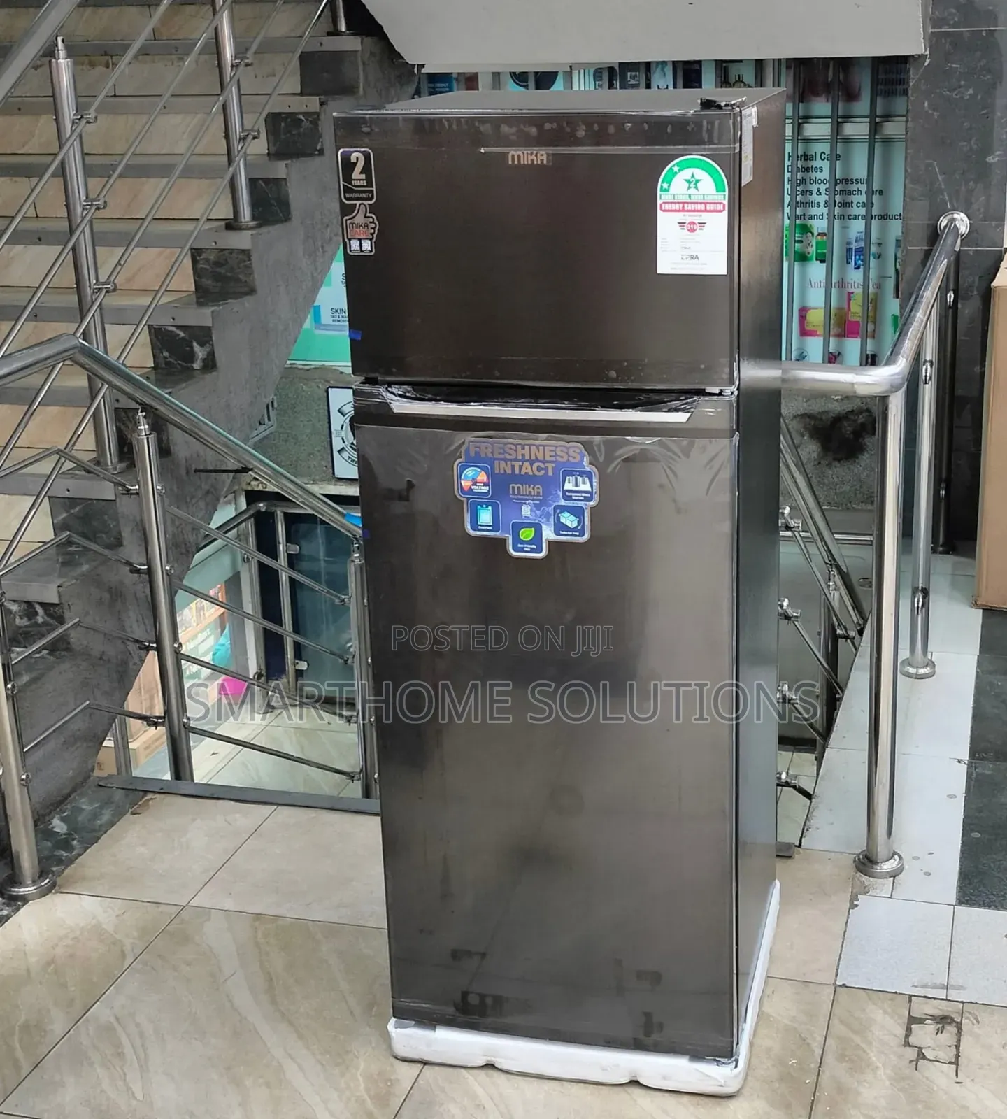 Mika 211l Double Door Fridge – Smart Cooling, Stylish Living