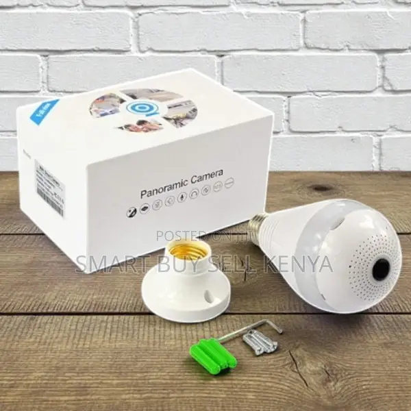 2mp 1080p Wifi Bulb Camera With Smartphone App Control