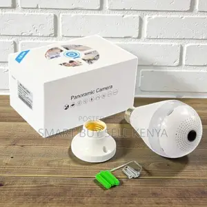 1080p Full Hd Smart Wifi Bulb Camera With Two-Way Audio App Control
