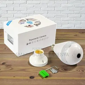 1080p Wifi Bulb Camera for Indoor Security Monitoring
