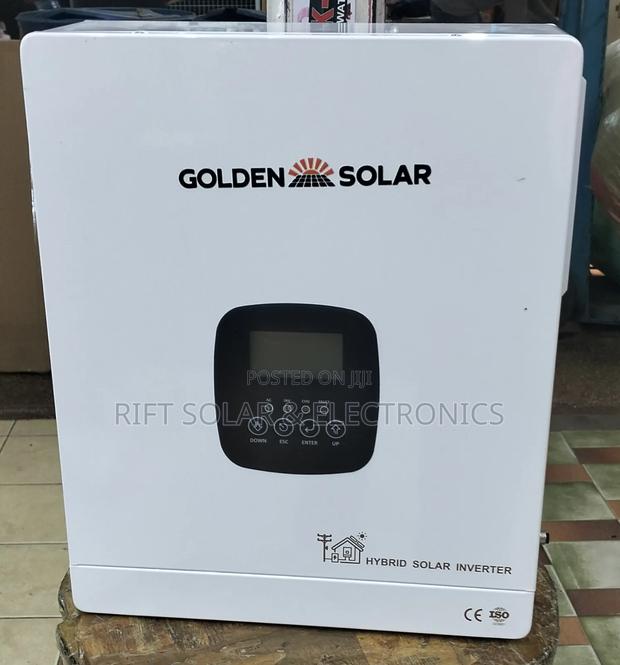 Smart 6.3kva - 48v Golden Solar MPPT 120a - 500 Voc Hybrid Inverter - thumbnail 3