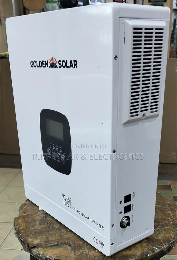 Smart 6.3kva - 48v Golden Solar MPPT 120a - 500 Voc Hybrid Inverter - main view