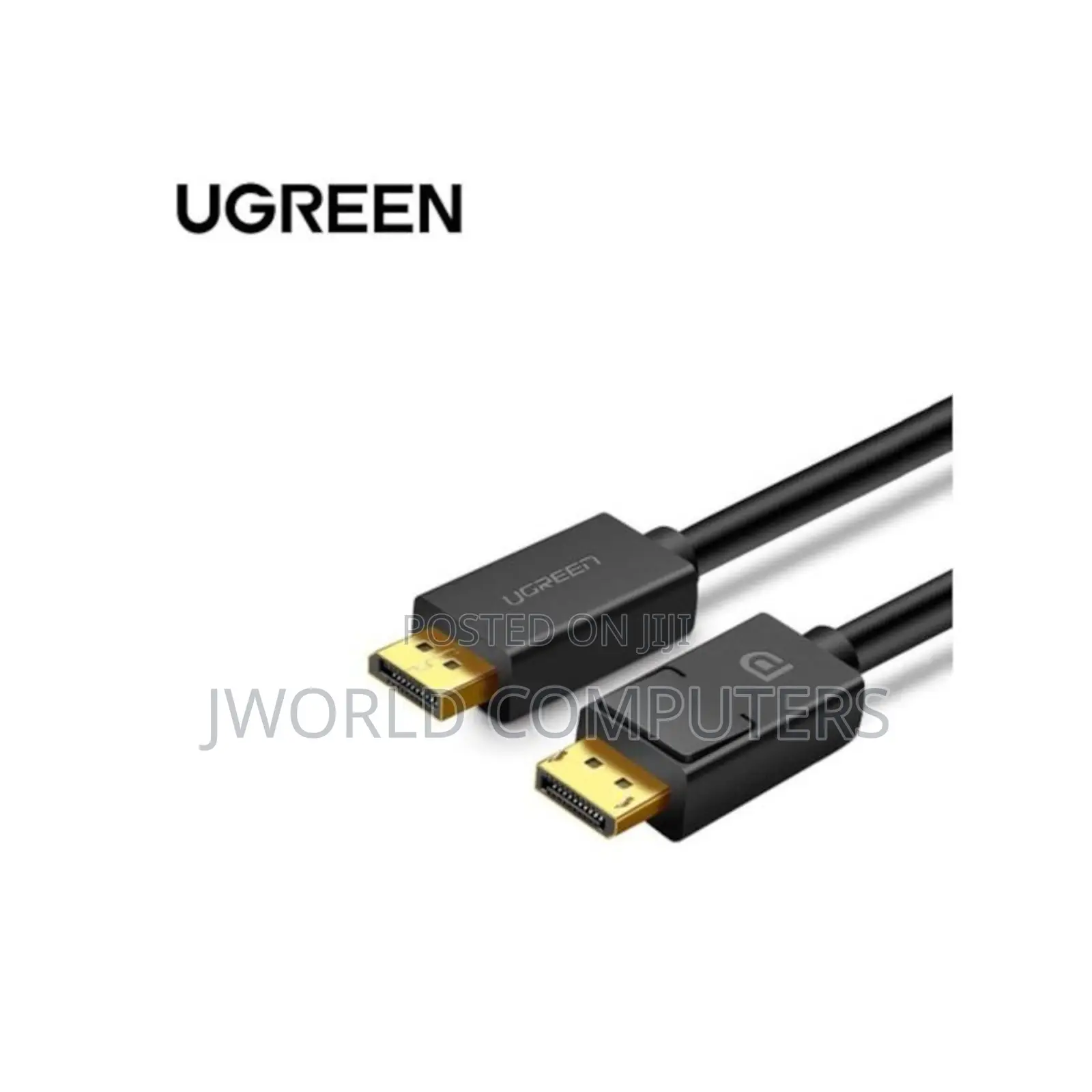 Ugreen Displayport Male to Male Cable 1.5m (Black) - Dp102