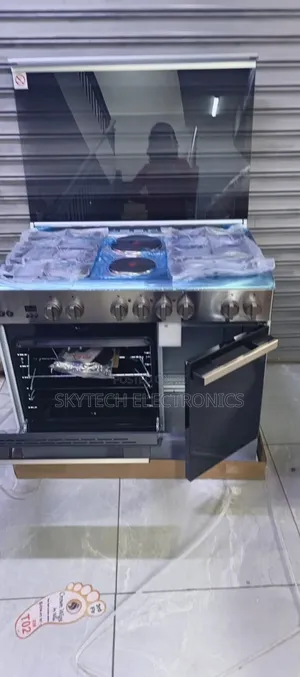 Haier 4 Gas Burner + 2 Electric Plates 60×90 Cooker