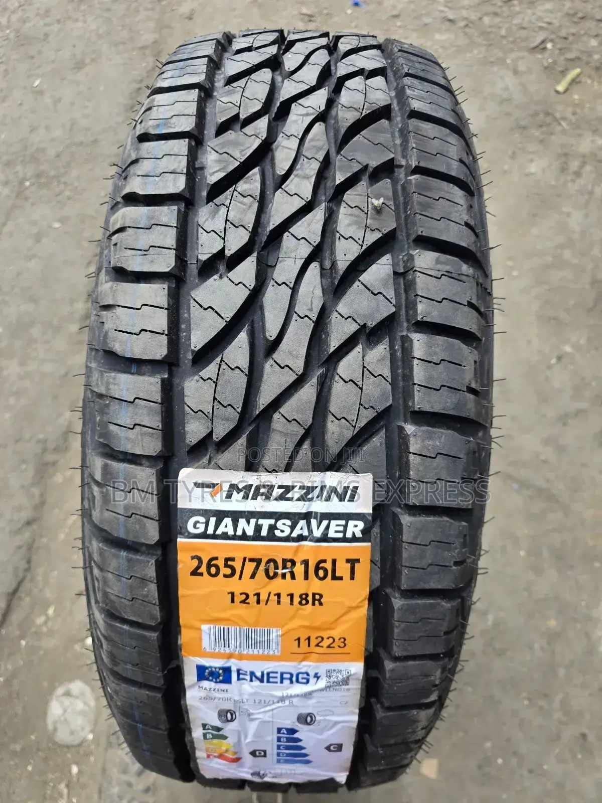 Lt265 /70 R16 Mazzini Tyres (All Terrrain)
