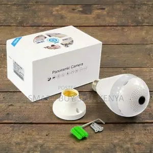 360° Panoramic Wifi Bulb Camera With Cloud Storage Support Audio