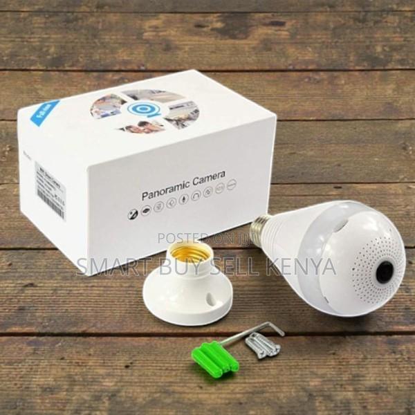 360° Panoramic Wifi Bulb Camera With Cloud Storage Support Audio