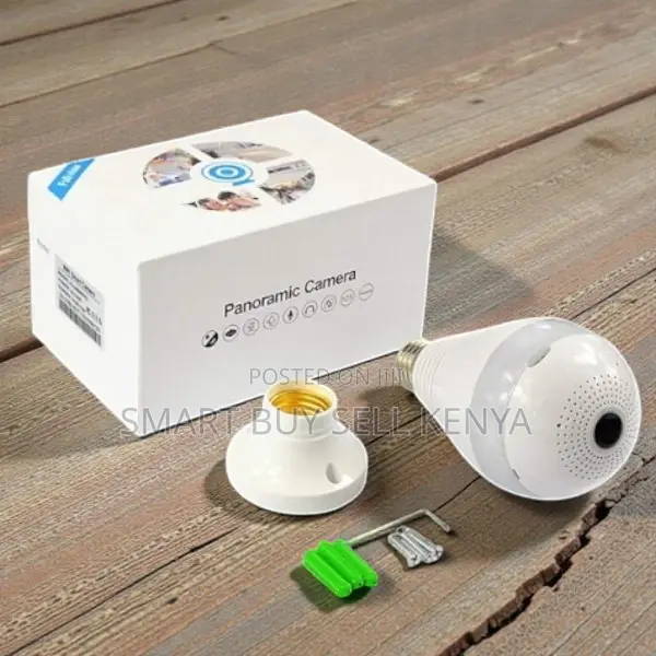 1080p Wifi Bulb Camera for Home Office Security Surveillance