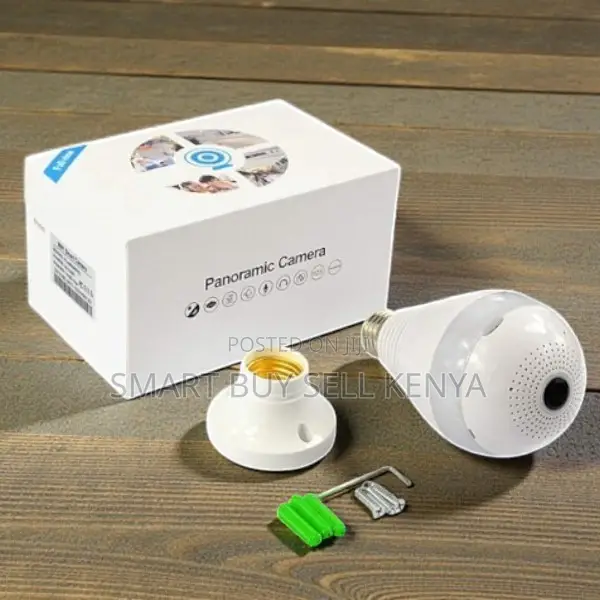 High Quality 1080p Wifi Bulb Camera Home Office Security Surveillance