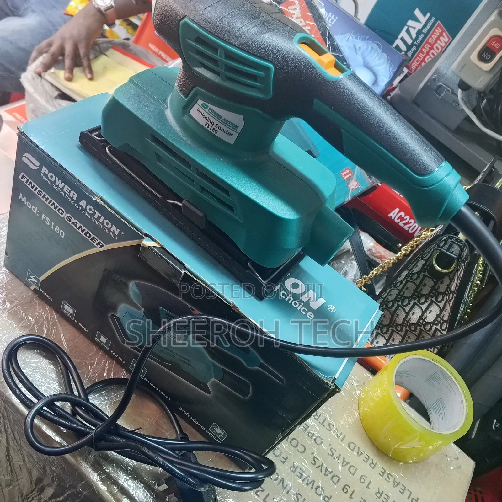 Electric Finishing Sander